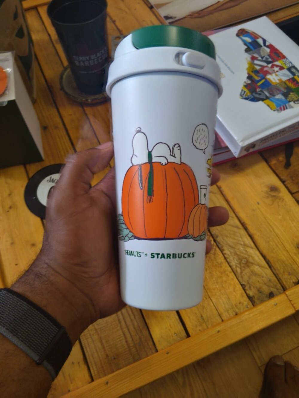 Starbucks Peanuts Stainless Steel Travel Mug
